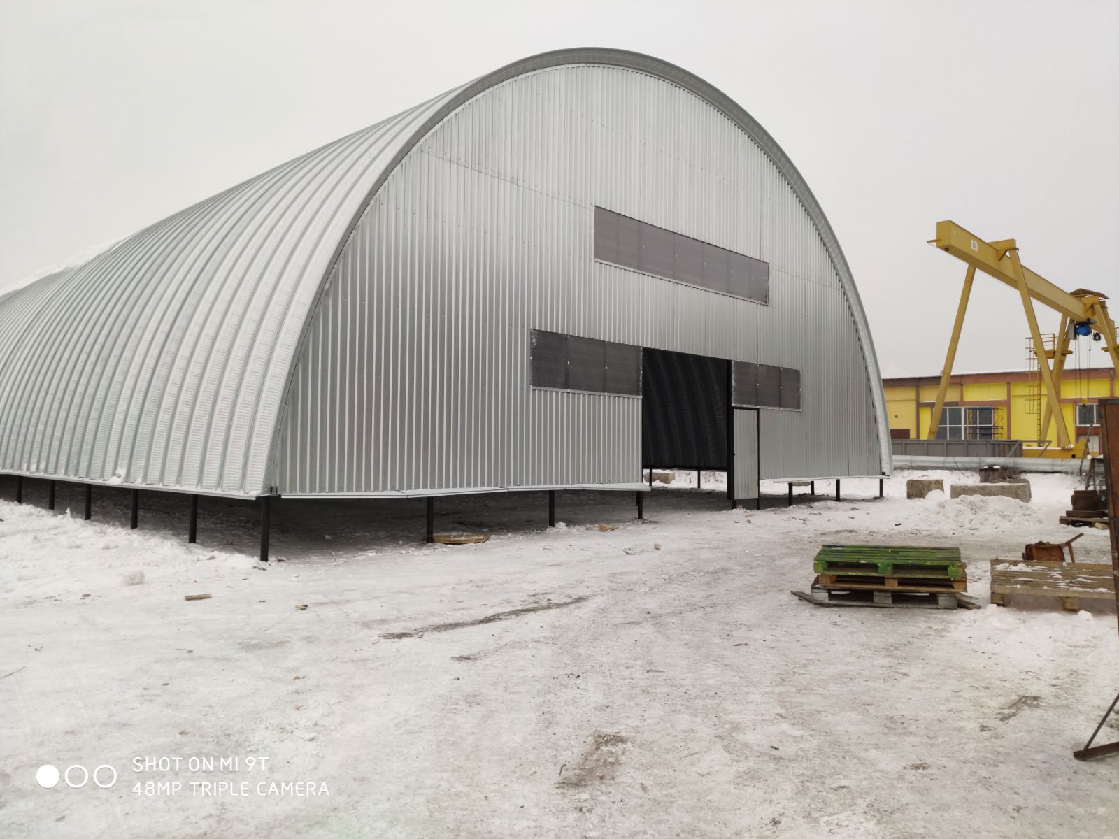 Холодные склады гаражи - Бескаркасные ангары ООО СК 